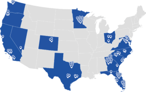 Endeavor School Map of Locations